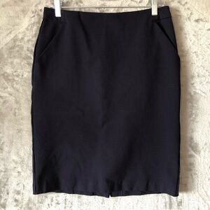 A New Day Navy Blue Pencil Skirt Size 12 Workwear